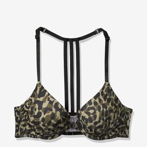 PINK Victoria’s Secret Wear Everywhere Strappy Back Push Up Bra 32DD